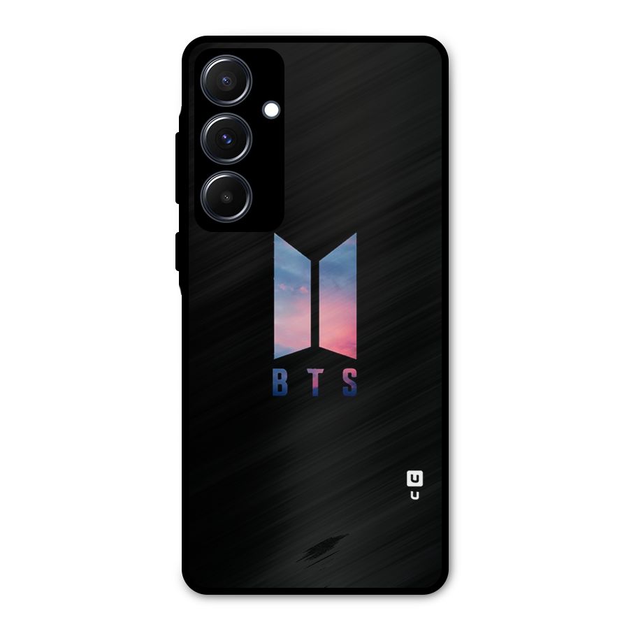 BTS Logo Sky Metal Back Case for Galaxy A55