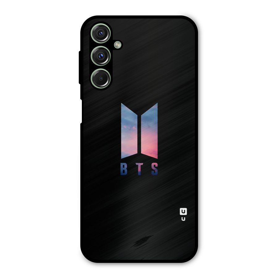 BTS Logo Sky Metal Back Case for Galaxy F34