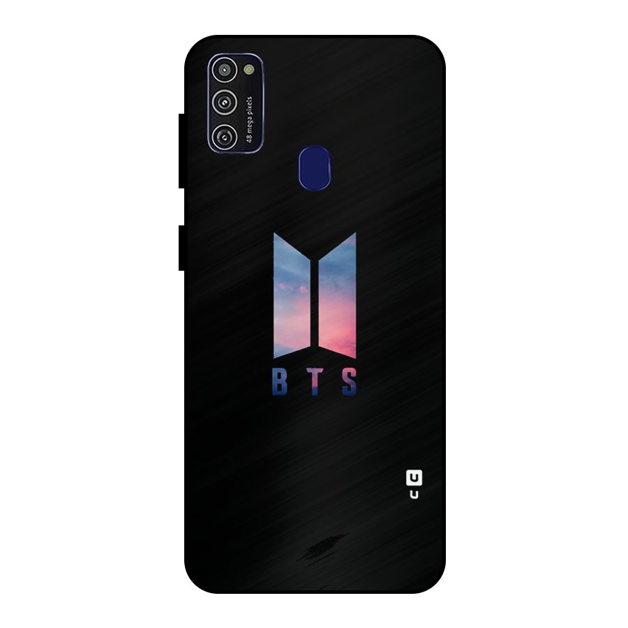 BTS Logo Sky Metal Back Case for Galaxy M21
