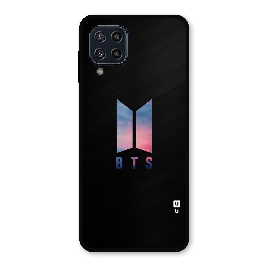 BTS Logo Sky Metal Back Case for Galaxy M32