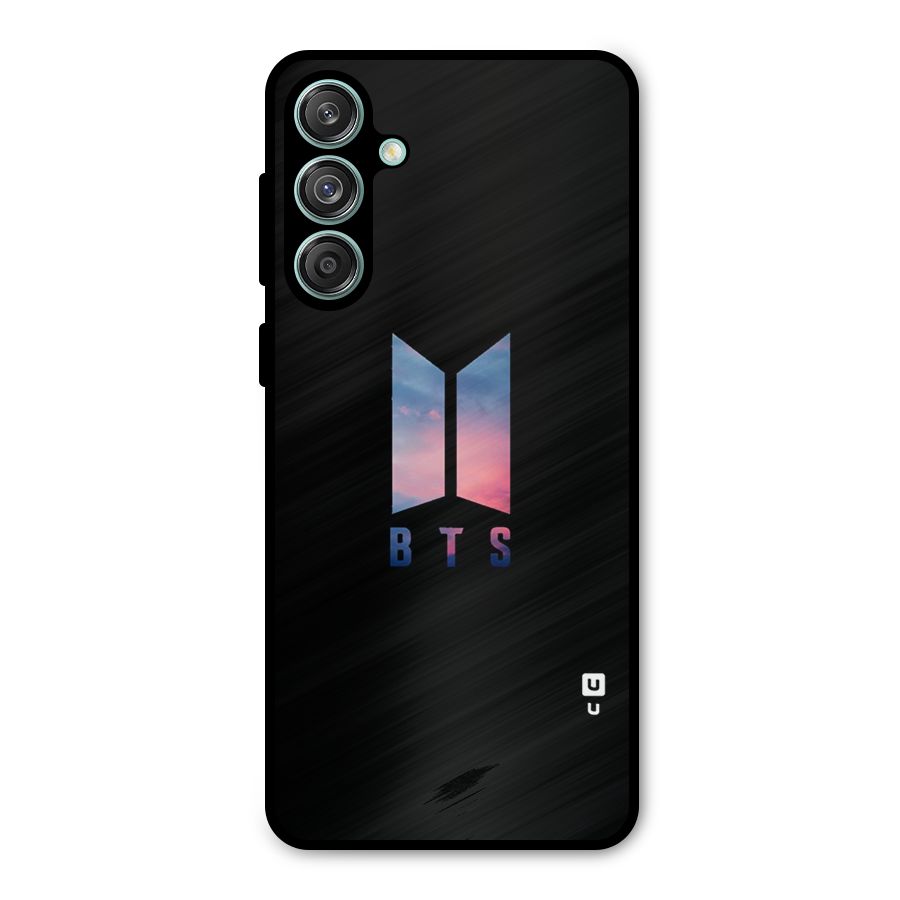 BTS Logo Sky Metal Back Case for Galaxy M55 5G