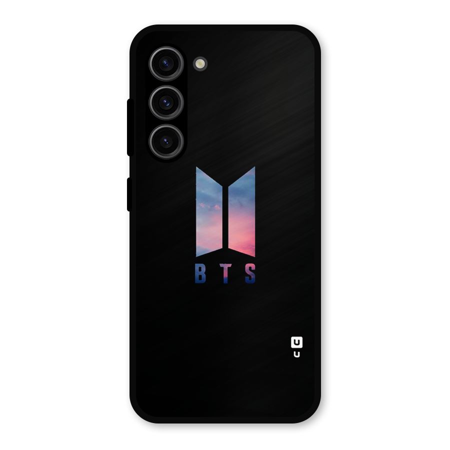 BTS Logo Sky Metal Back Case for Galaxy S23