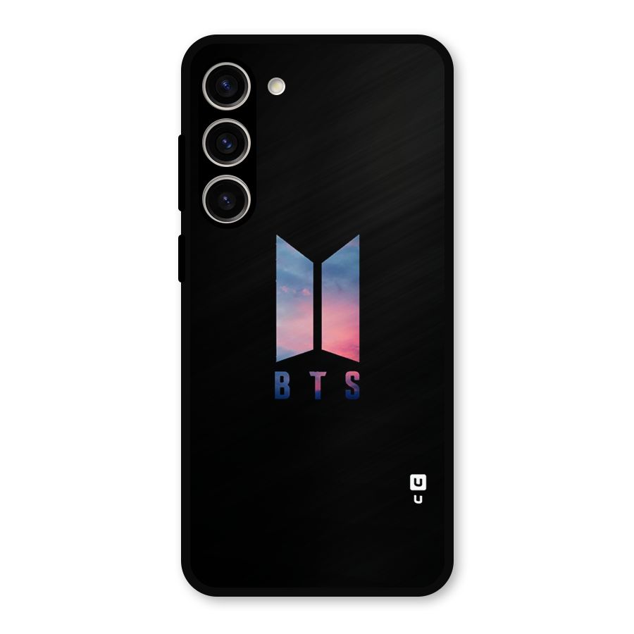 BTS Logo Sky Metal Back Case for Galaxy S23 Plus