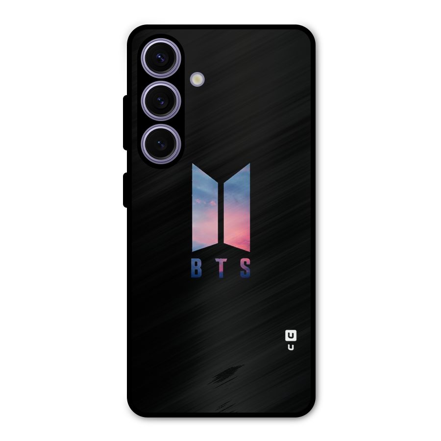 BTS Logo Sky Metal Back Case for Galaxy S24