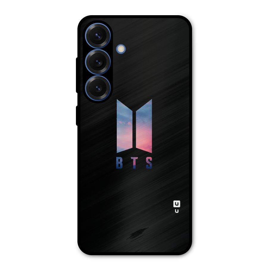 BTS Logo Sky Metal Back Case for Galaxy S25