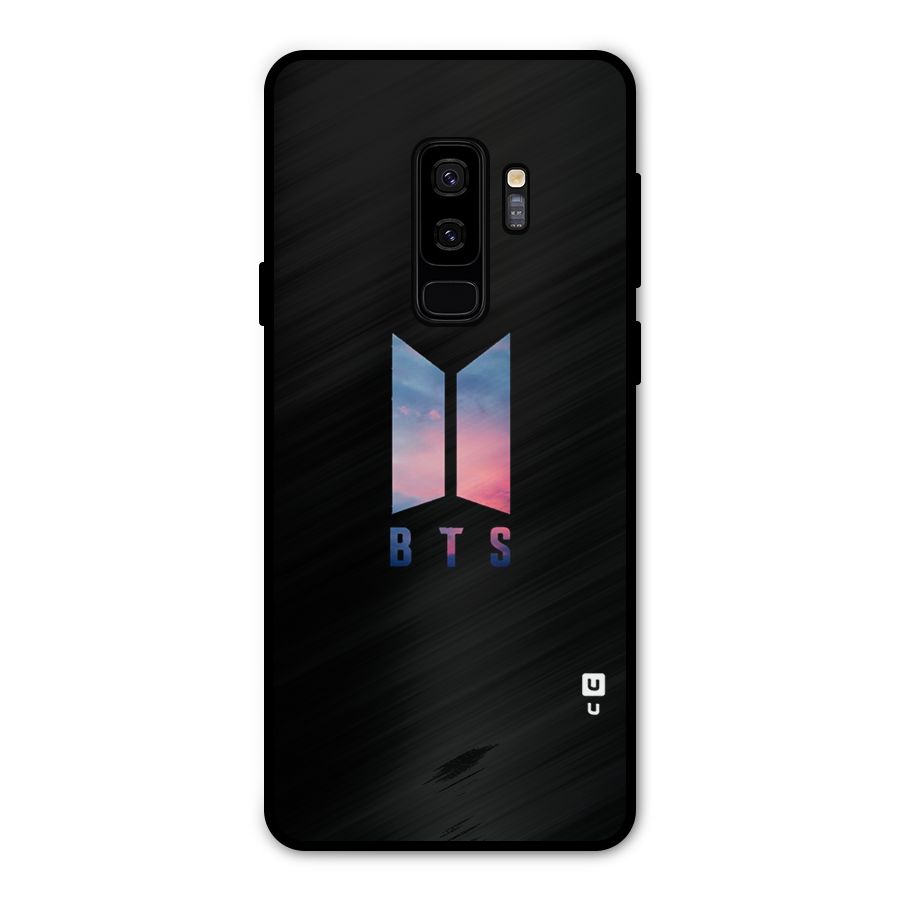 BTS Logo Sky Metal Back Case for Galaxy S9 Plus