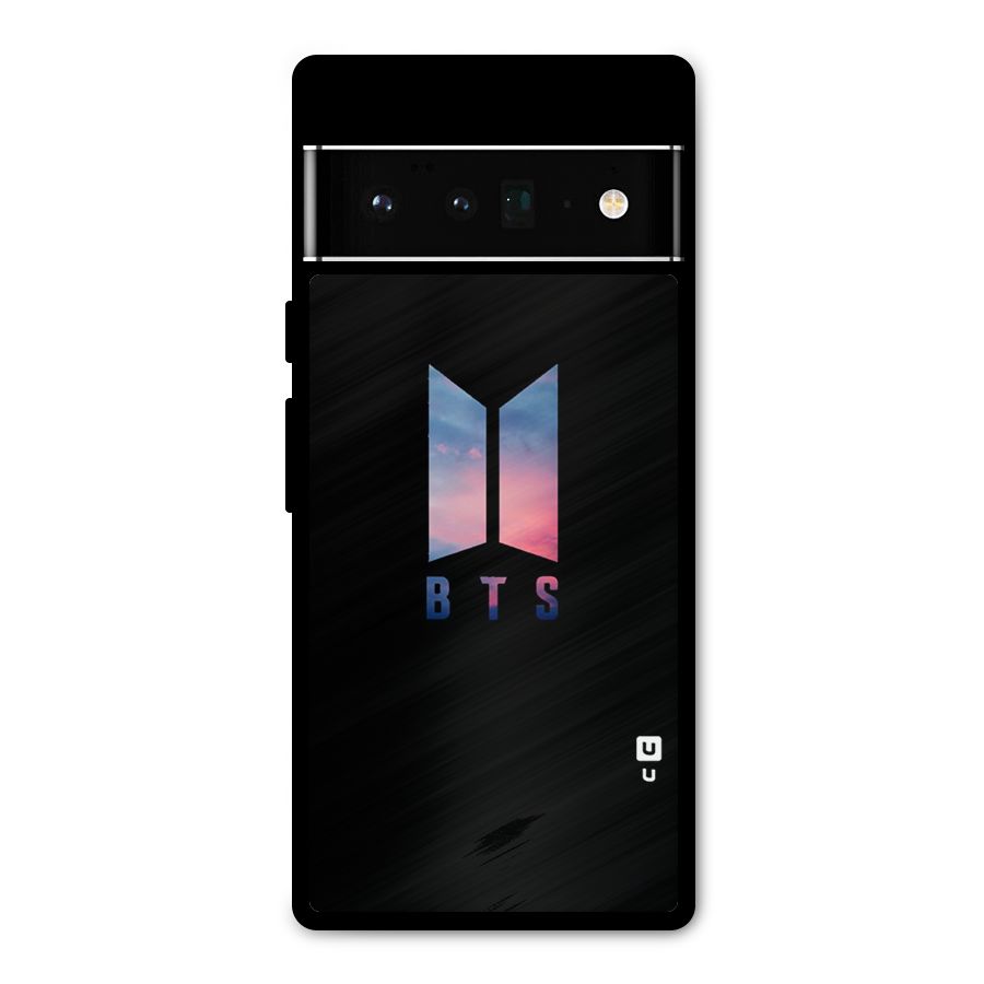 BTS Logo Sky Metal Back Case for Google Pixel 6 Pro
