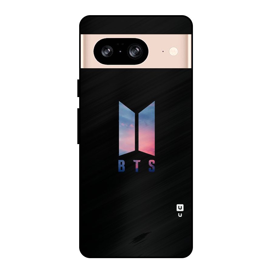 BTS Logo Sky Metal Back Case for Google Pixel 8