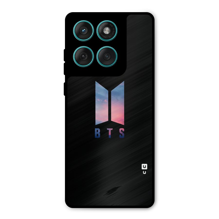 BTS Logo Sky Metal Back Case for Motorola Edge 60 Fusion