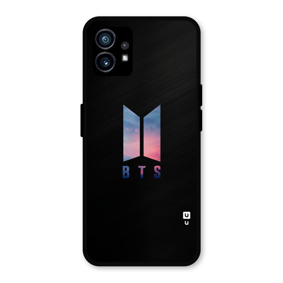BTS Logo Sky Metal Back Case for Nothing Phone 1