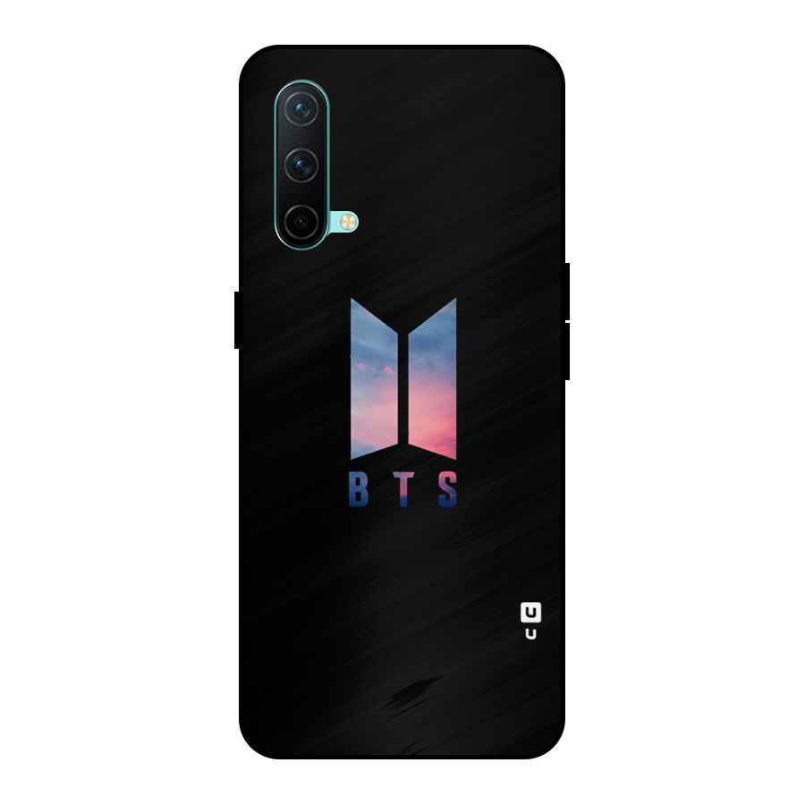 BTS Logo Sky Metal Back Case for OnePlus Nord CE 5G
