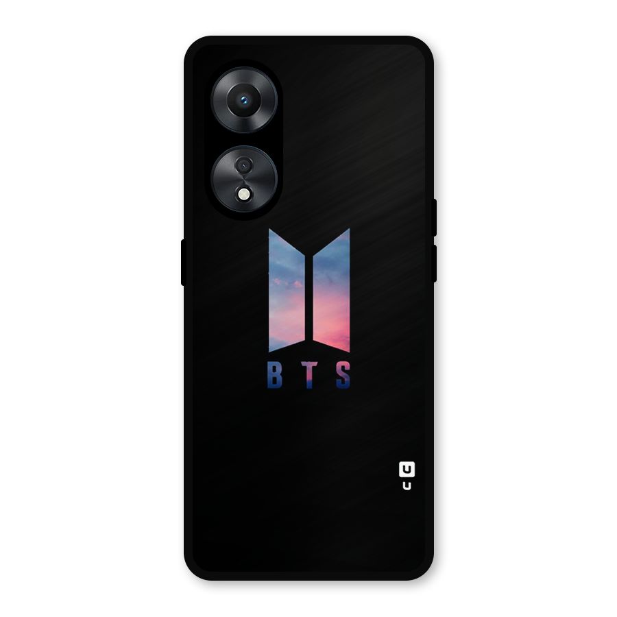 BTS Logo Sky Metal Back Case for Oppo A78