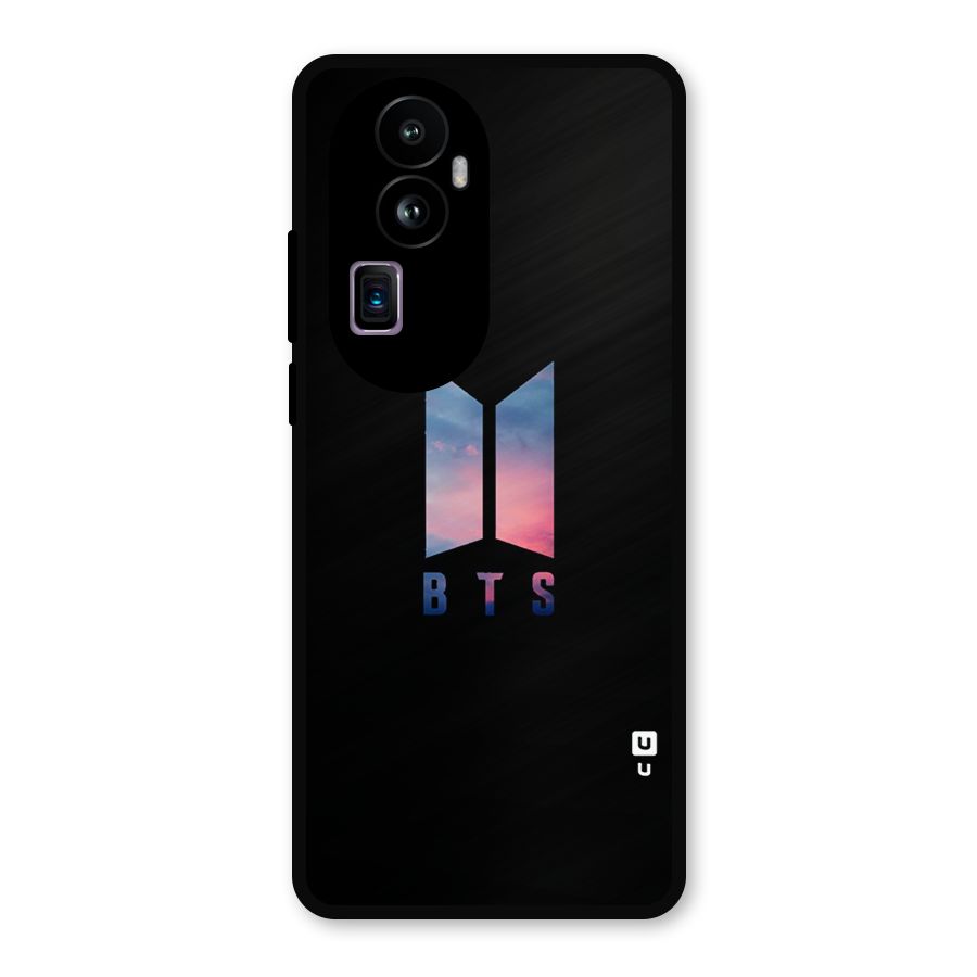 BTS Logo Sky Metal Back Case for Oppo Reno10 Pro Plus