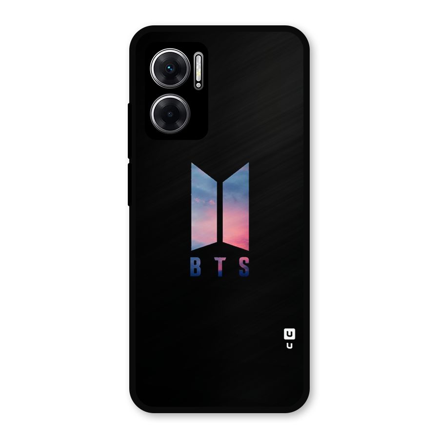 BTS Logo Sky Metal Back Case for Redmi 11 Prime 5G
