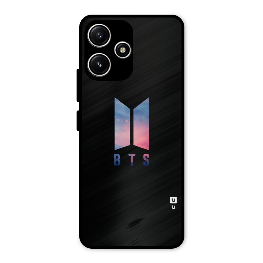 BTS Logo Sky Metal Back Case for Redmi 12 5G