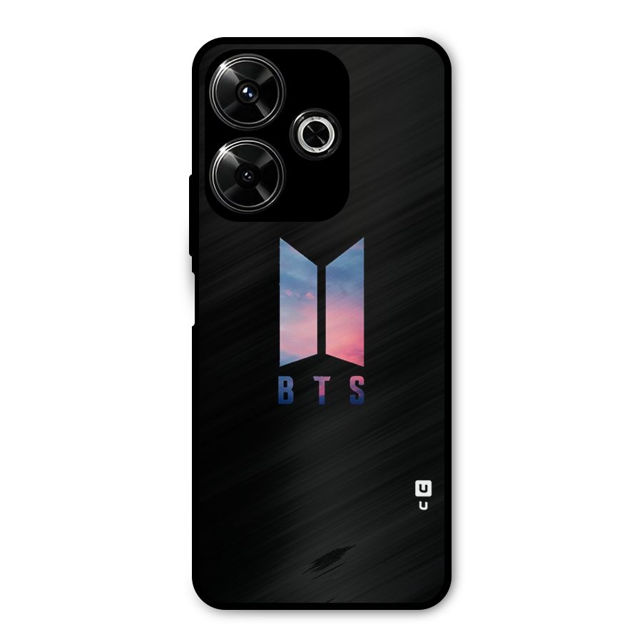 BTS Logo Sky Metal Back Case for Redmi 13 5G