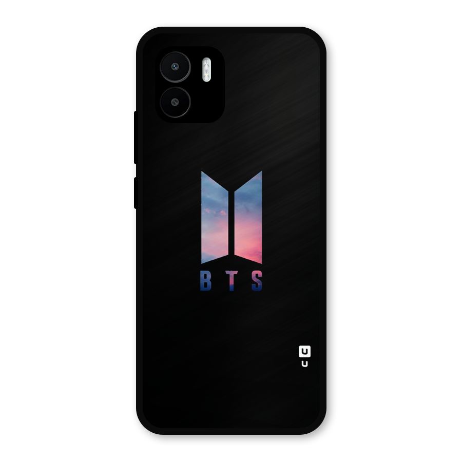 BTS Logo Sky Metal Back Case for Redmi A2