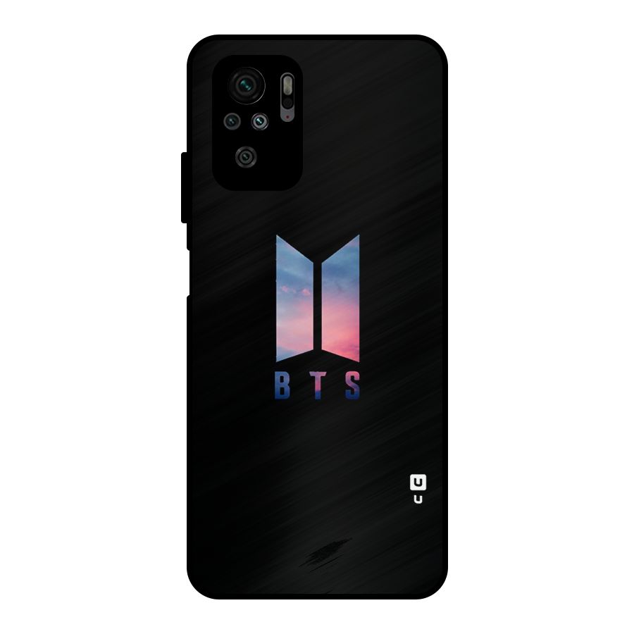 BTS Logo Sky Metal Back Case for Redmi Note 10S