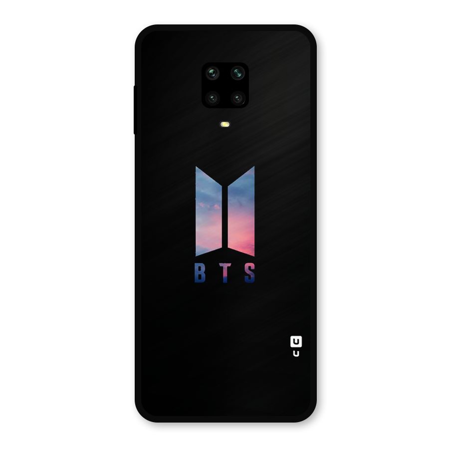 BTS Logo Sky Metal Back Case for Redmi Note 9 Pro