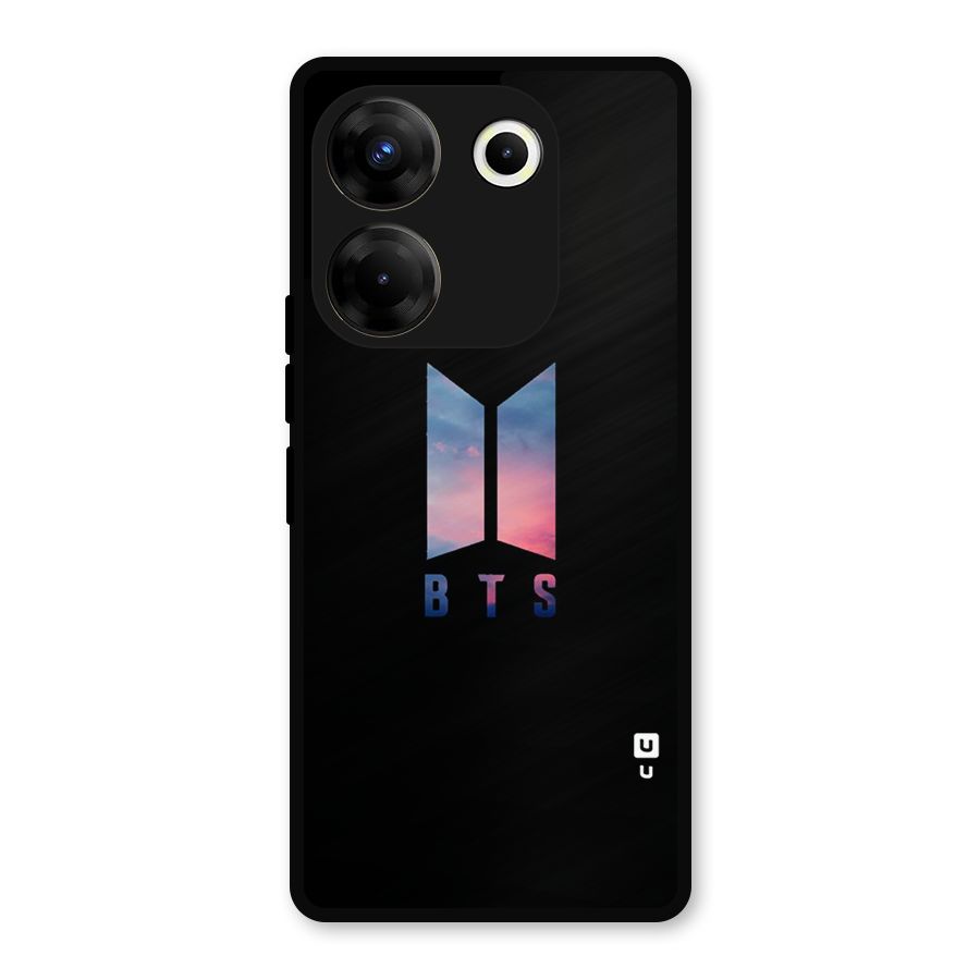 BTS Logo Sky Metal Back Case for Tecno Camon 20 Pro