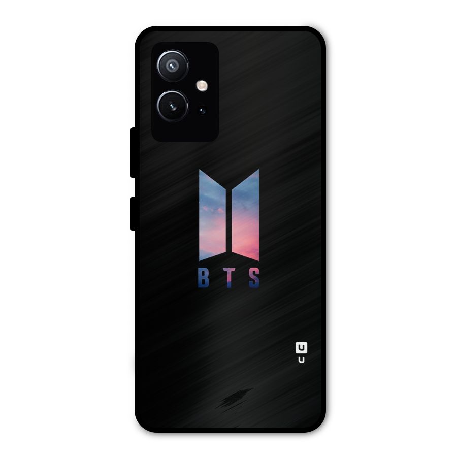 BTS Logo Sky Metal Back Case for Vivo T1 5G