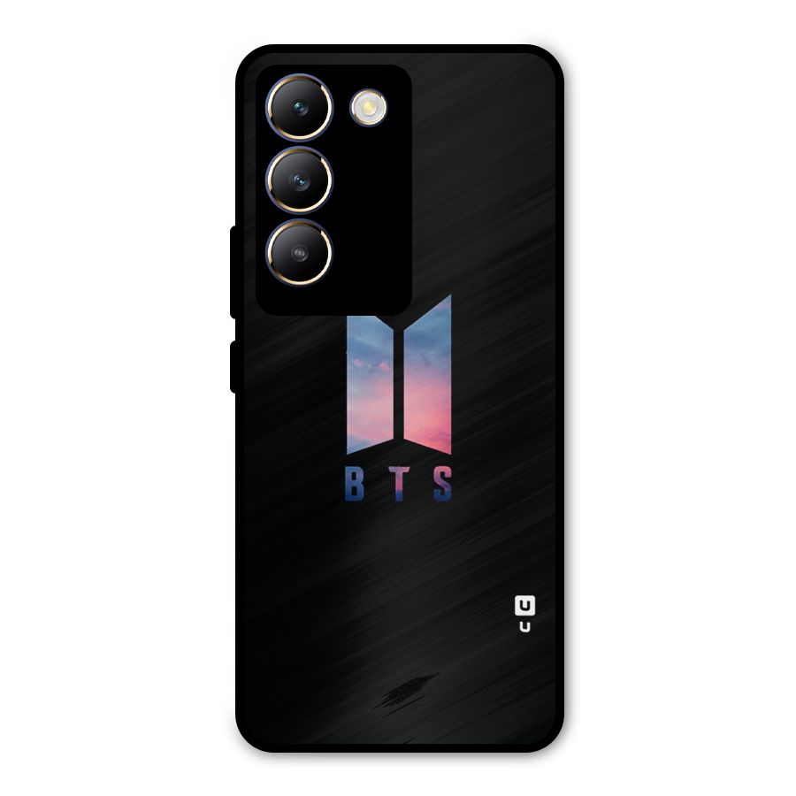 BTS Logo Sky Metal Back Case for Vivo T3 5G