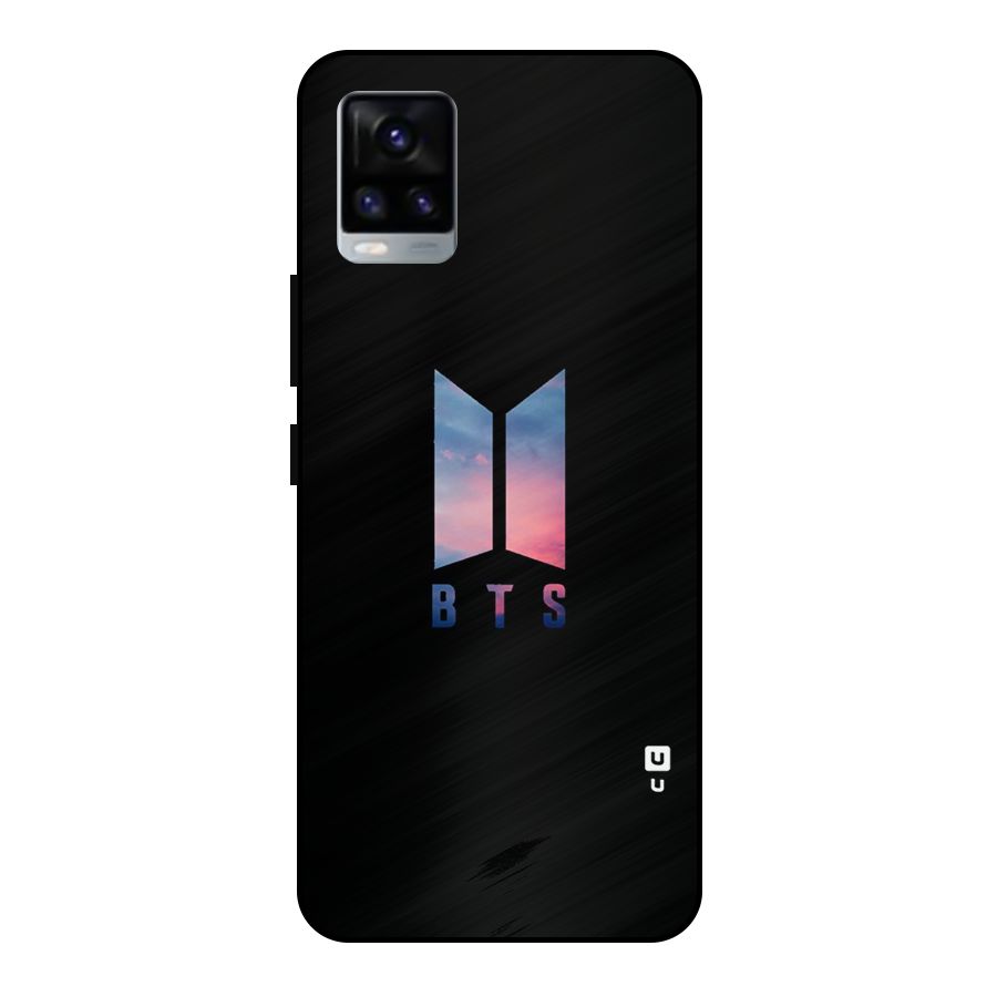 BTS Logo Sky Metal Back Case for Vivo V20 2021