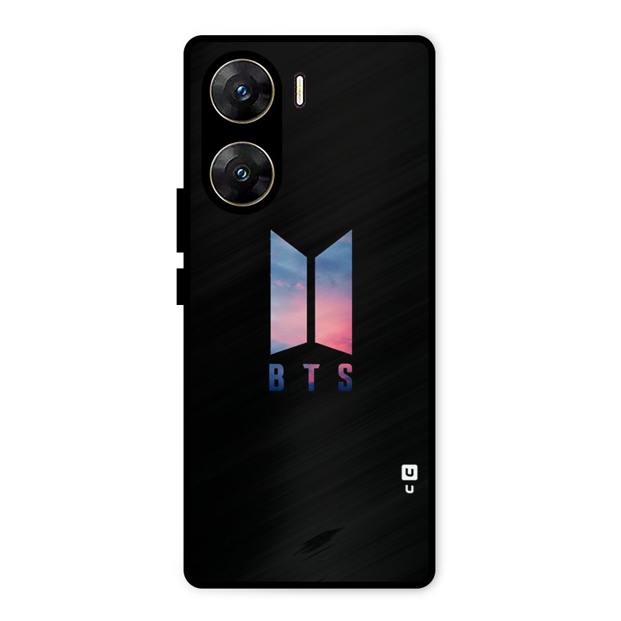 BTS Logo Sky Metal Back Case for Vivo V29e