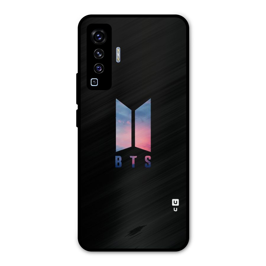 BTS Logo Sky Metal Back Case for Vivo X50