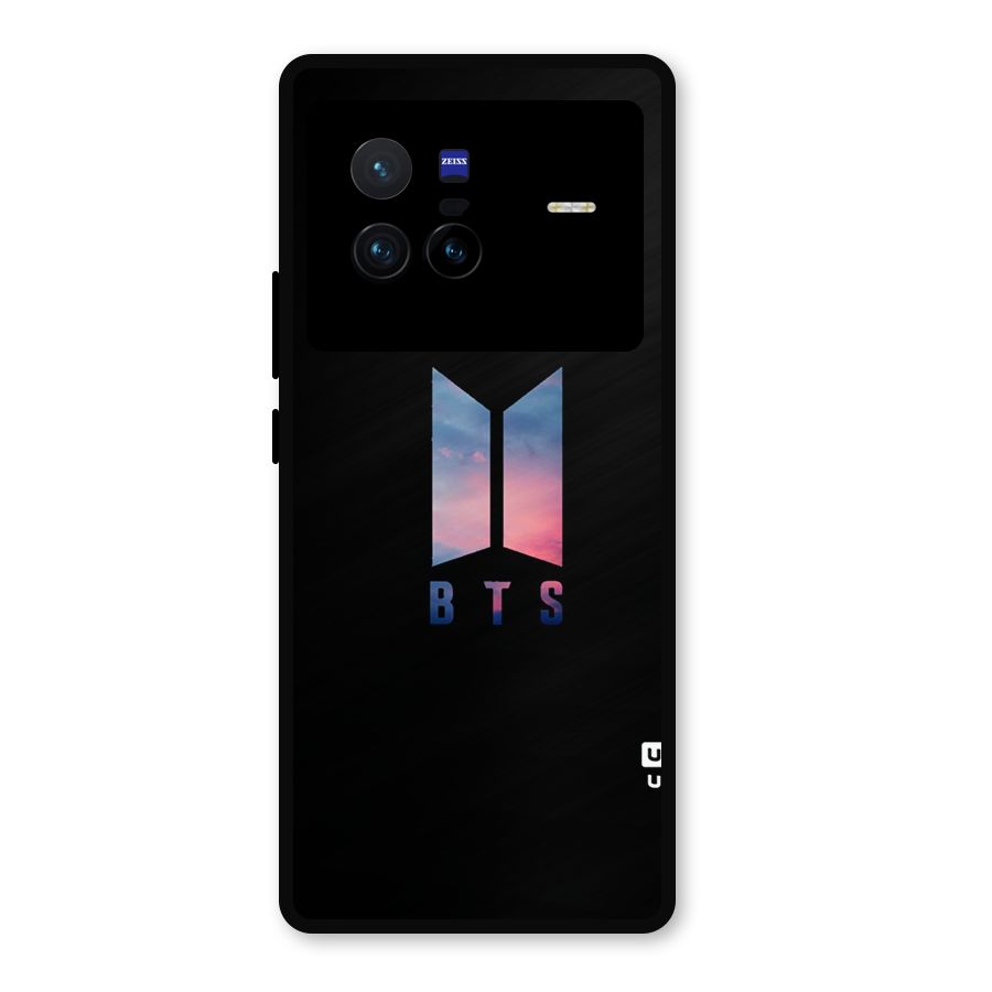 BTS Logo Sky Metal Back Case for Vivo X80