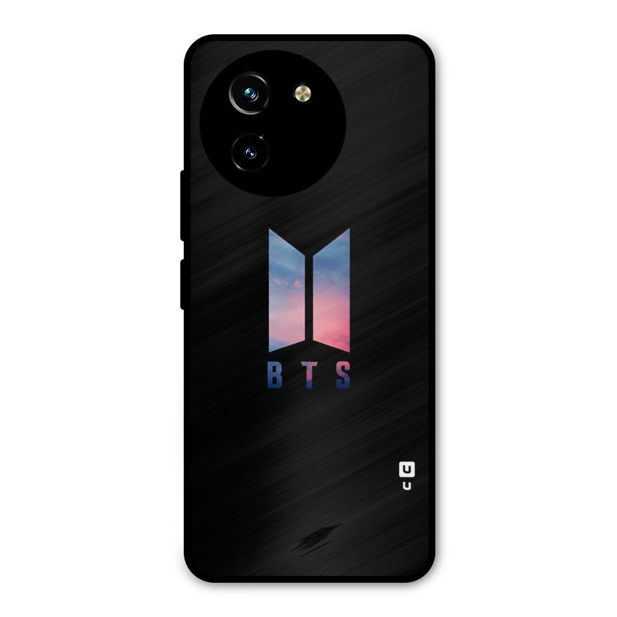 BTS Logo Sky Metal Back Case for Vivo Y200i