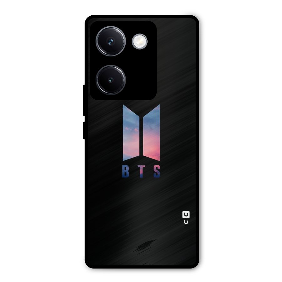 BTS Logo Sky Metal Back Case for Vivo Y300 Plus