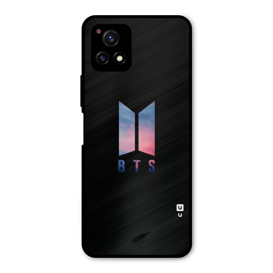 BTS Logo Sky Metal Back Case for Vivo Y72 5G