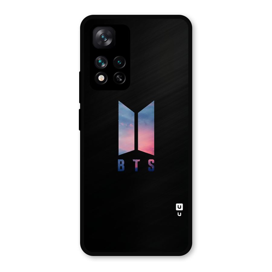 BTS Logo Sky Metal Back Case for Xiaomi 11i Hypercharge 5G