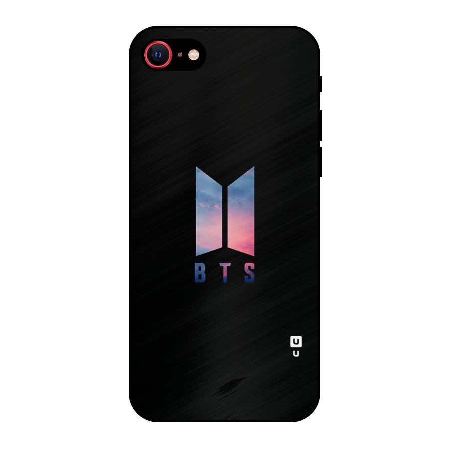 BTS Logo Sky Metal Back Case for iPhone 7