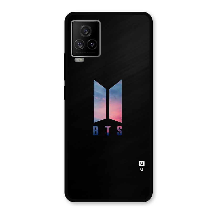 BTS Logo Sky Metal Back Case for iQOO 7 Legend 5G
