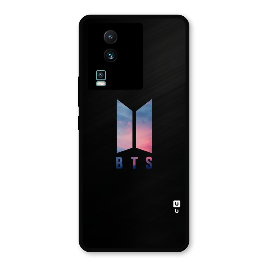 BTS Logo Sky Metal Back Case for iQOO Neo 7 Pro