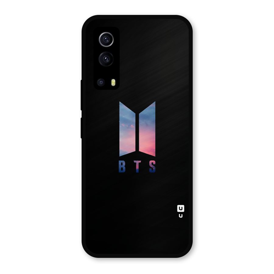 BTS Logo Sky Metal Back Case for iQOO Z3