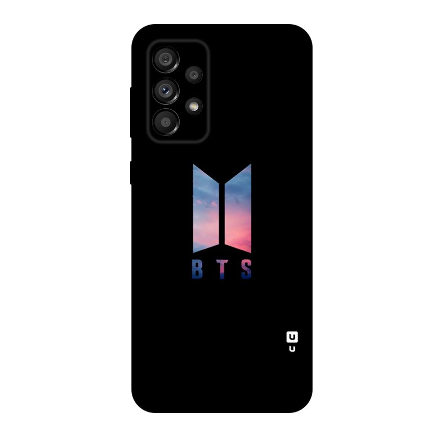 BTS Logo Sky Original Polycarbonate Back Case for Galaxy A73 5G