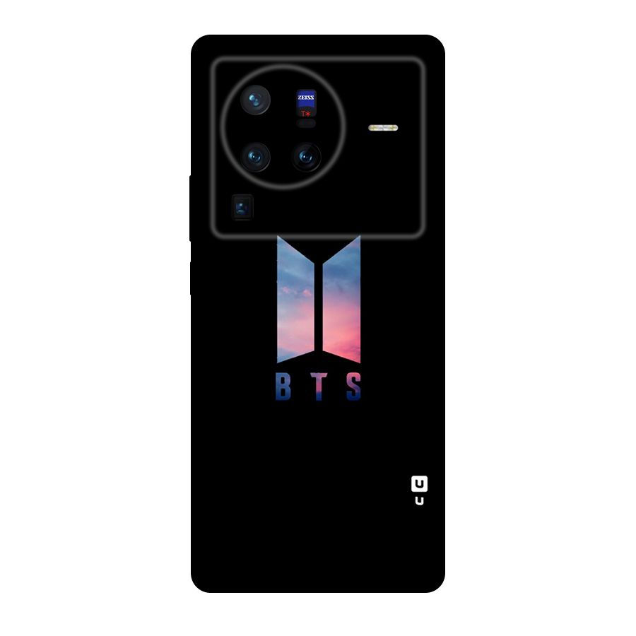 BTS Logo Sky Original Polycarbonate Back Case for Vivo X80