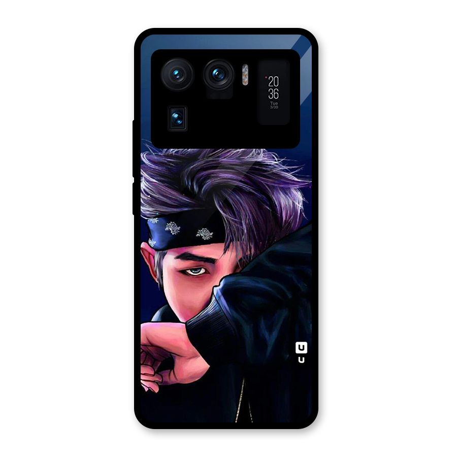 BTS Namjoon Artwork Glass Back Case for Mi 11 Ultra