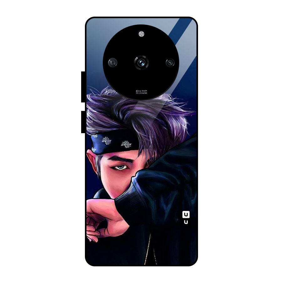 BTS Namjoon Artwork Glass Back Case for Realme Narzo 60 5G