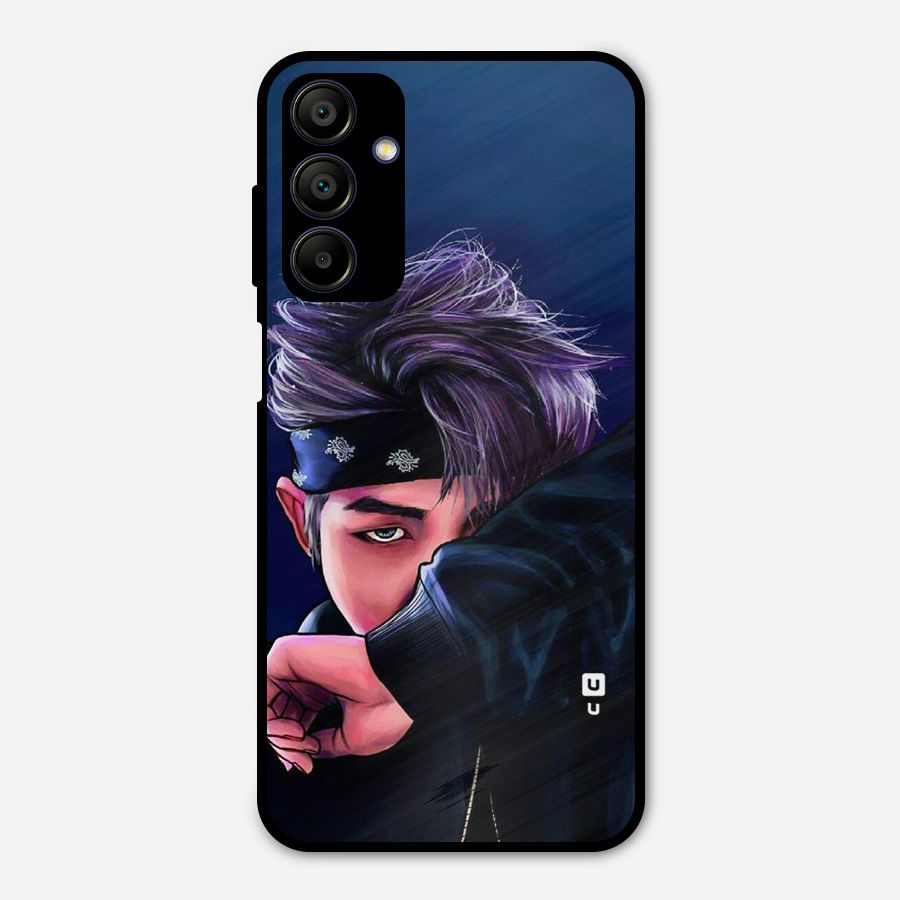 BTS Namjoon Artwork Metal Back Case for Galaxy A15 5G