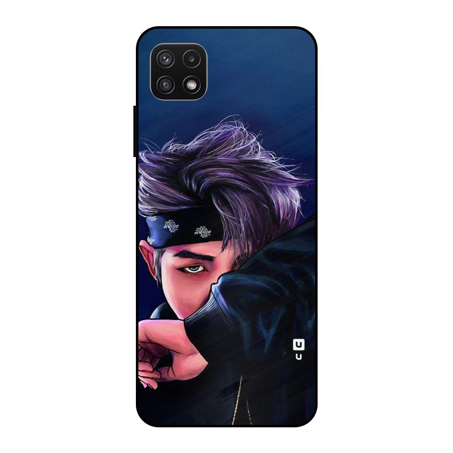 BTS Namjoon Artwork Metal Back Case for Galaxy A22 5G