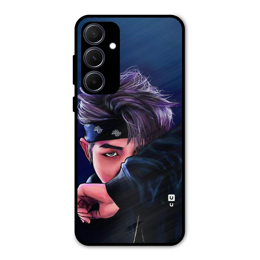 BTS Namjoon Artwork Metal Back Case for Galaxy A35