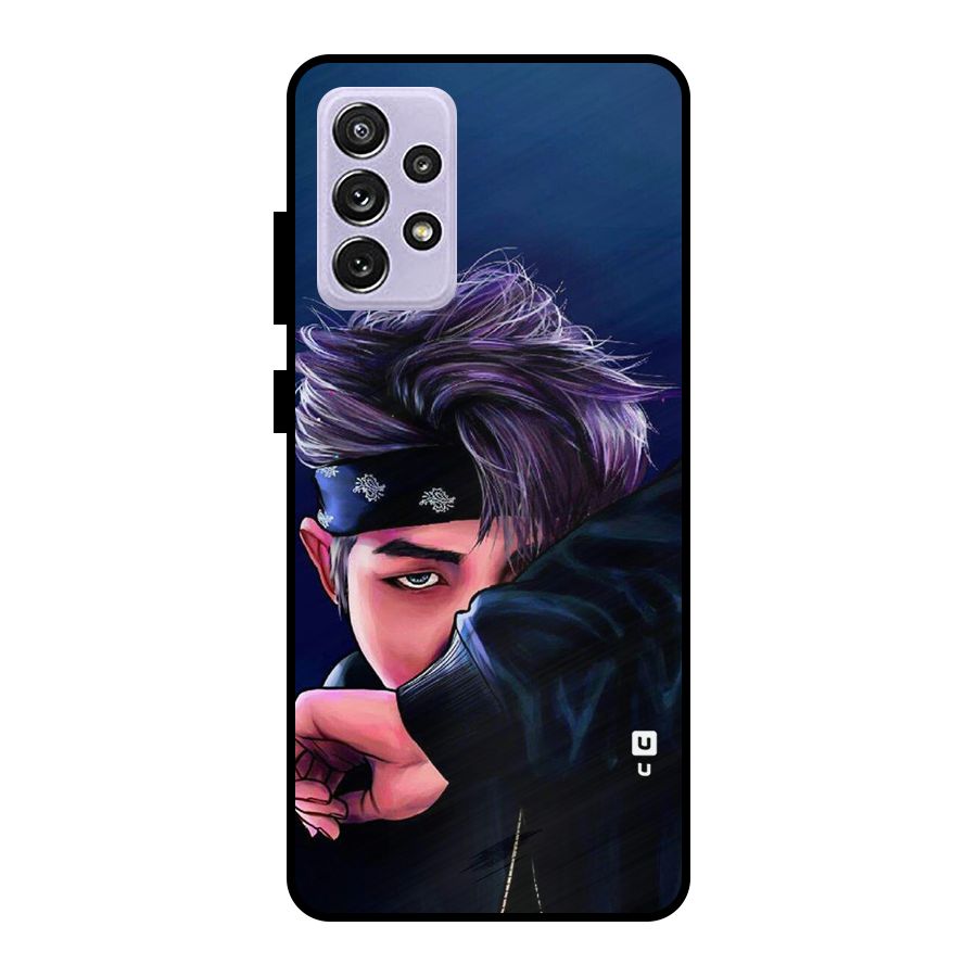 BTS Namjoon Artwork Metal Back Case for Galaxy A72