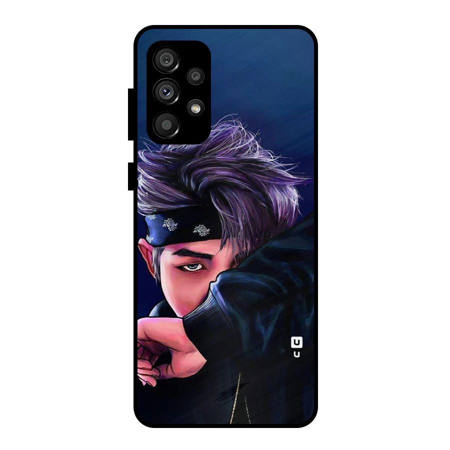 BTS Namjoon Artwork Metal Back Case for Galaxy A73 5G