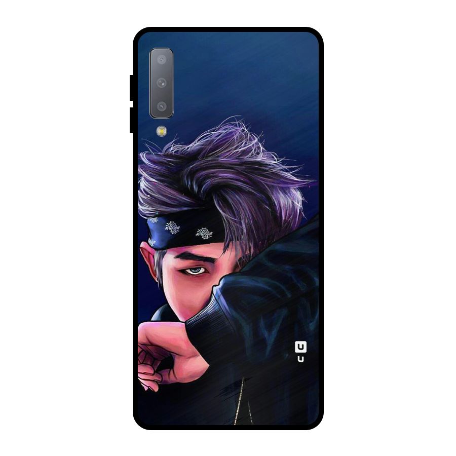 BTS Namjoon Artwork Metal Back Case for Galaxy A7 (2018)