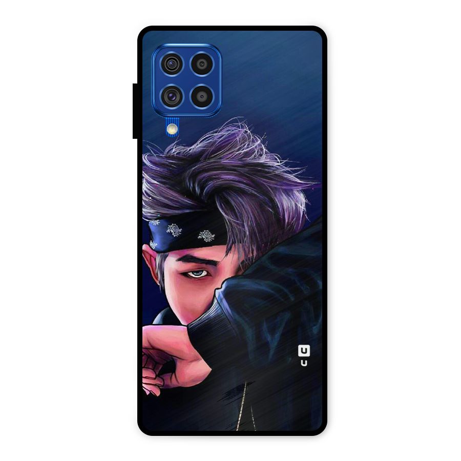 BTS Namjoon Artwork Metal Back Case for Galaxy F62