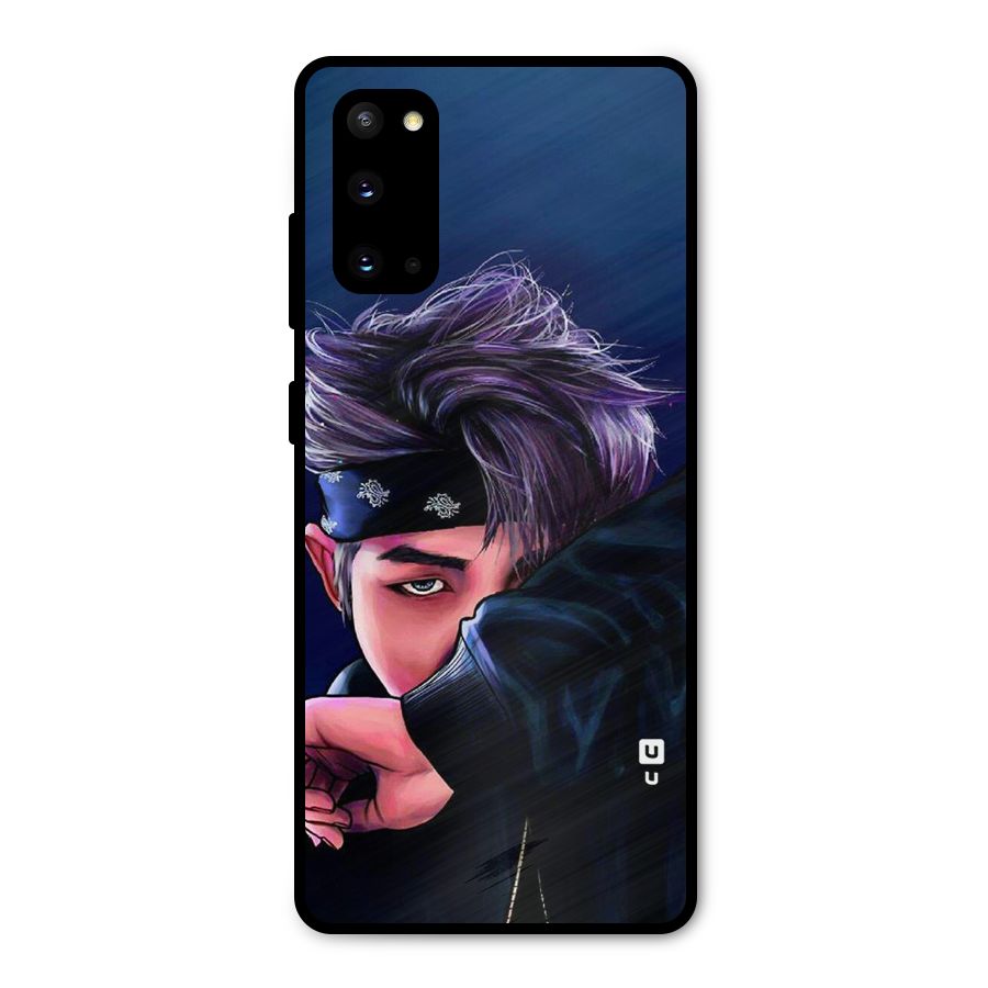 BTS Namjoon Artwork Metal Back Case for Galaxy S20